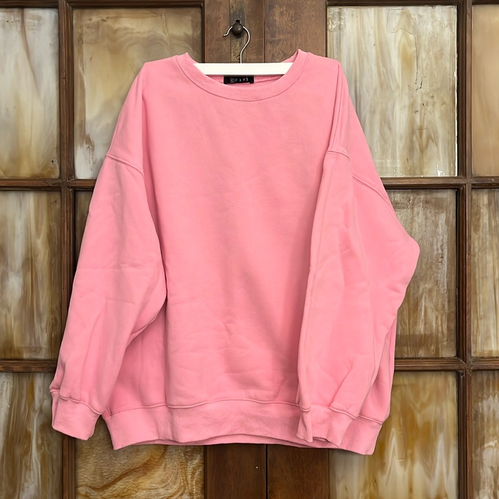 Fleece sweatshirt